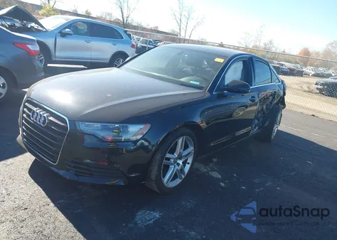 2014 Audi A6 2.0T Premium из США, поврежденный, VIN WAUGFAFC8EN061866